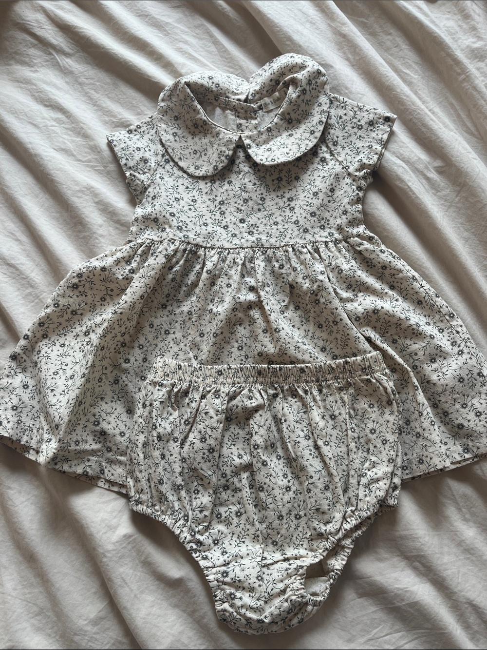 Olive & Cradle dress and bloomers set 18-24m